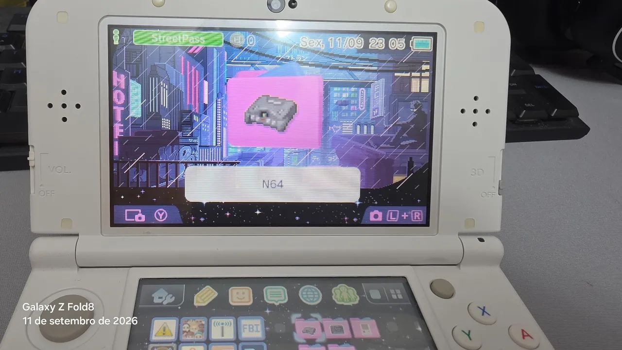 Nintendo New 3DS Branco XL - Foto 5