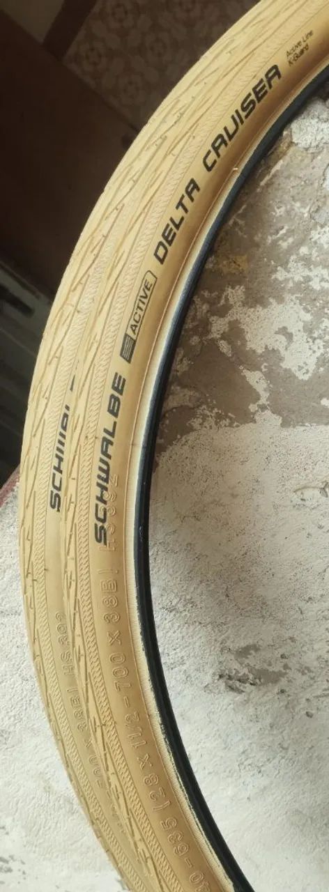 Pneu shwalbe creme aro 28  - Foto 5