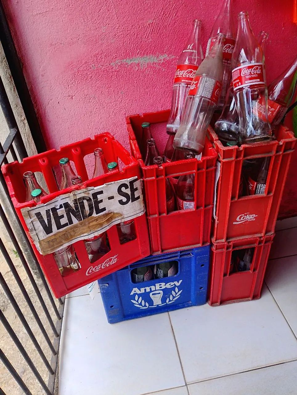 Garrafas de Coca cola1ltr retornável 