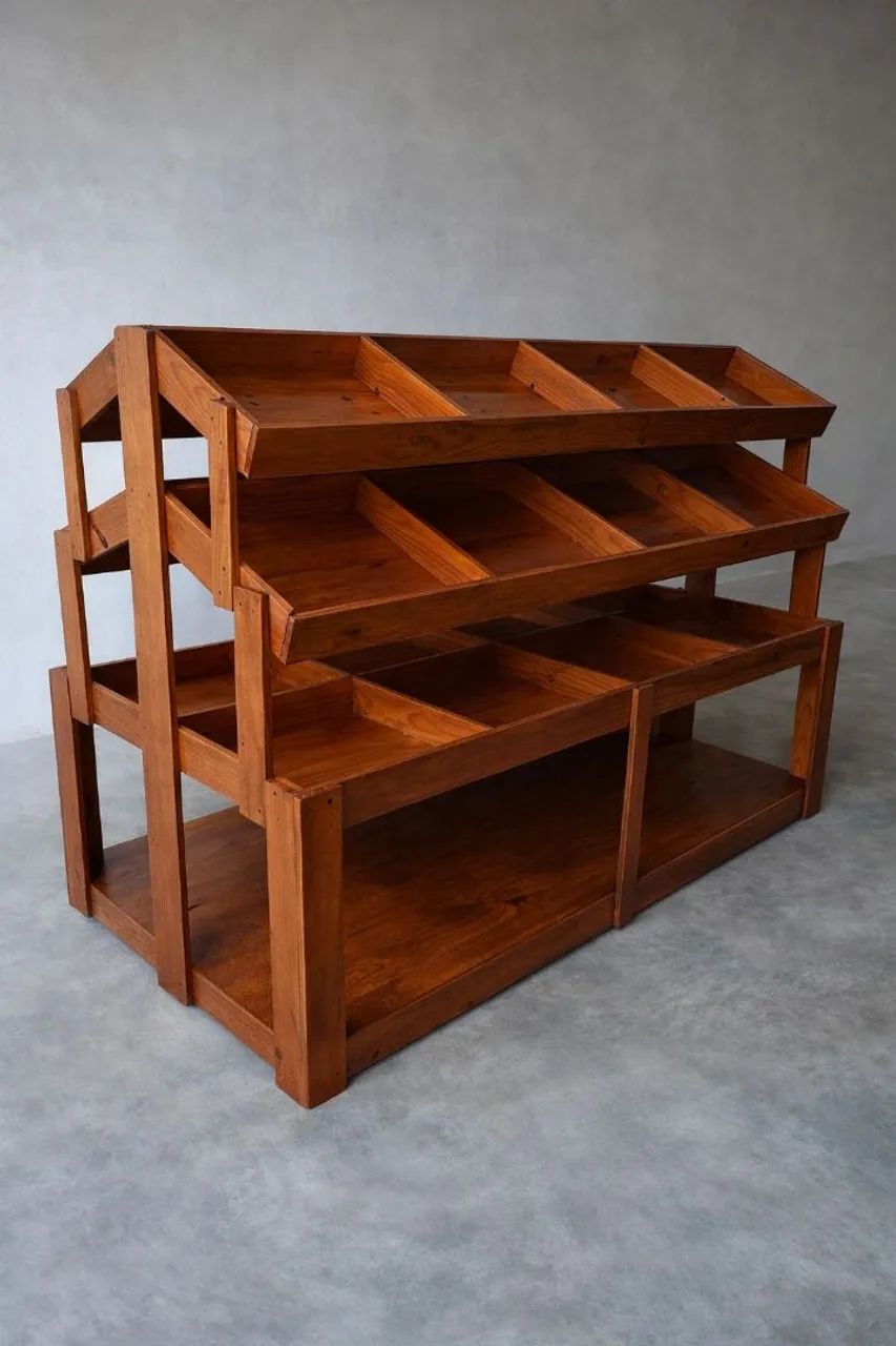 Expositor de Hortifruti de Madeira  - Foto 6