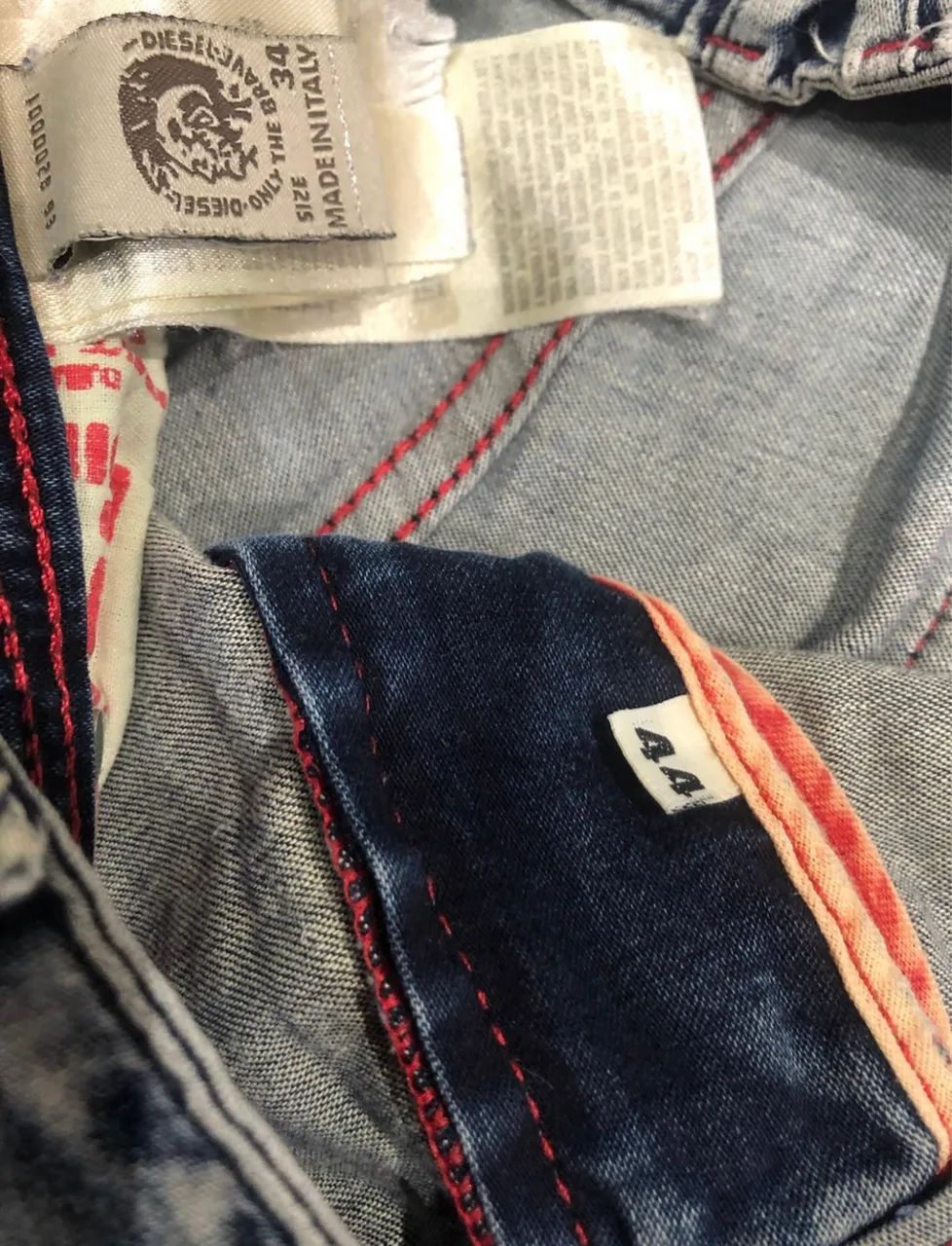 Calça jeans diesel masculina  - Foto 3