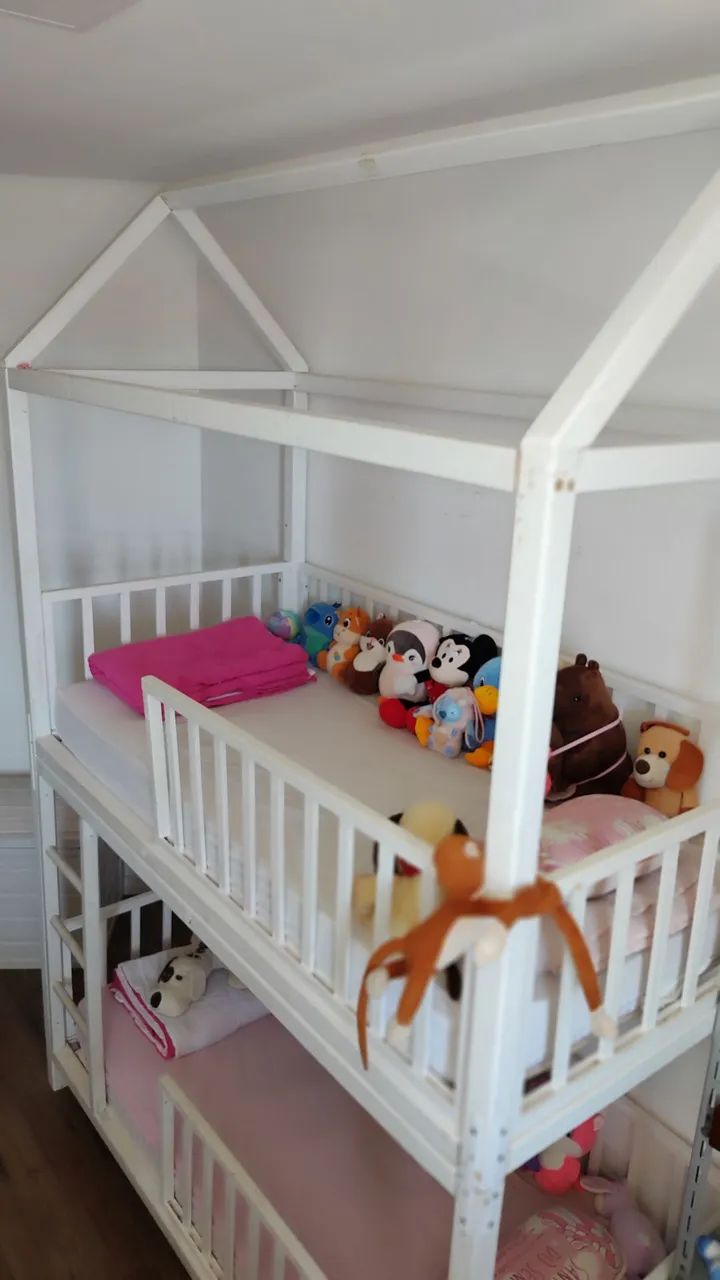 Cama Montessoriana + colchões (dupla)