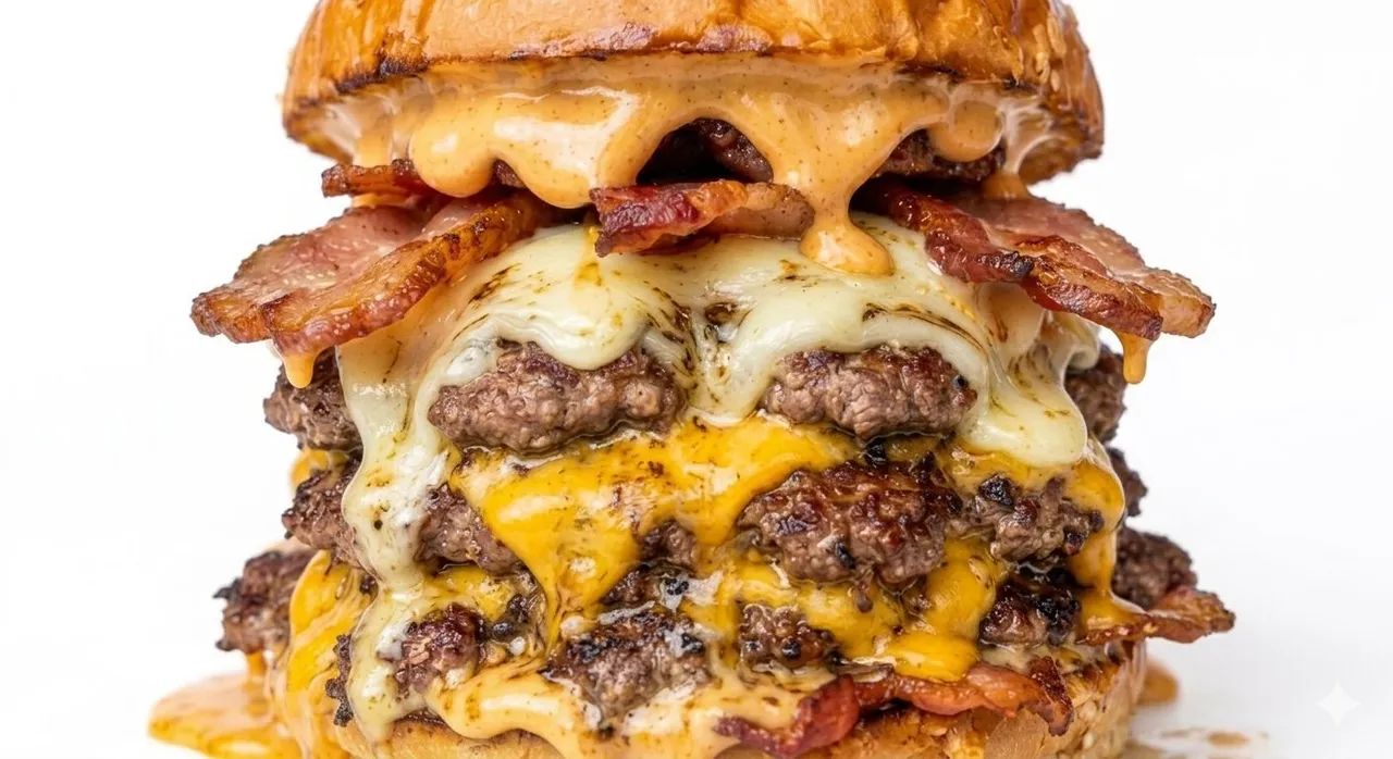 Triplo smash burgeuer  - Foto 2