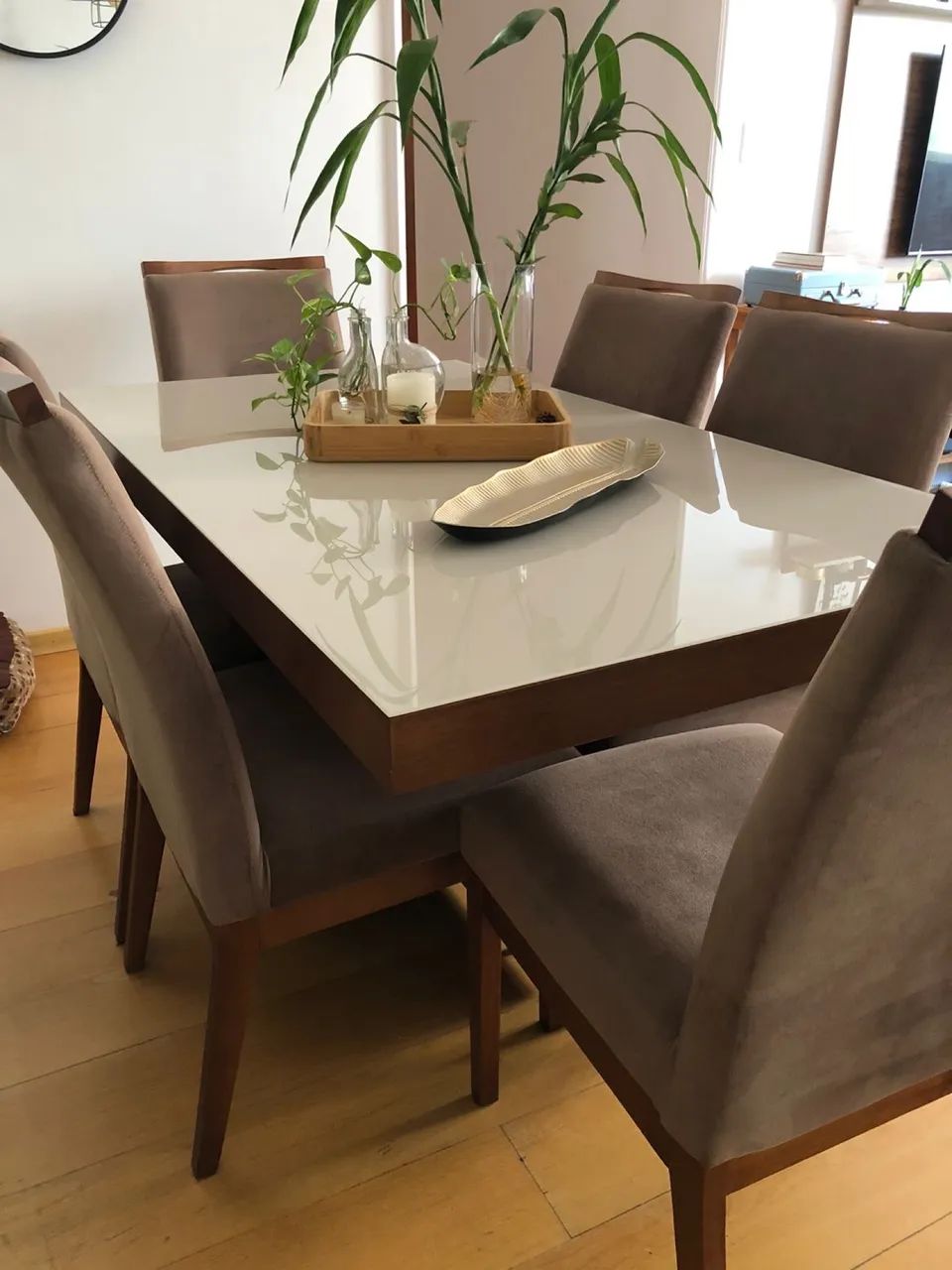 Mesa de jantar com 6 cadeiras - Foto 5