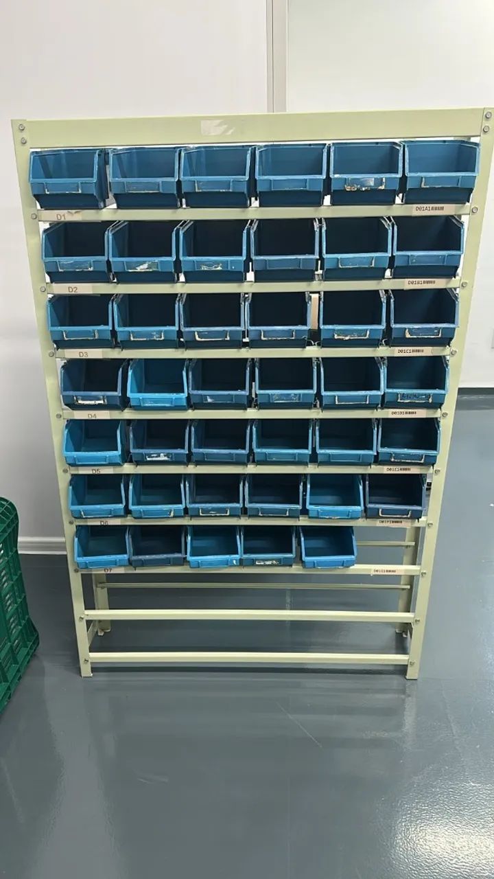 Estante Em Aço Modular Para Gavetas Bin N. 5 Mod. 54/5 - Foto 2