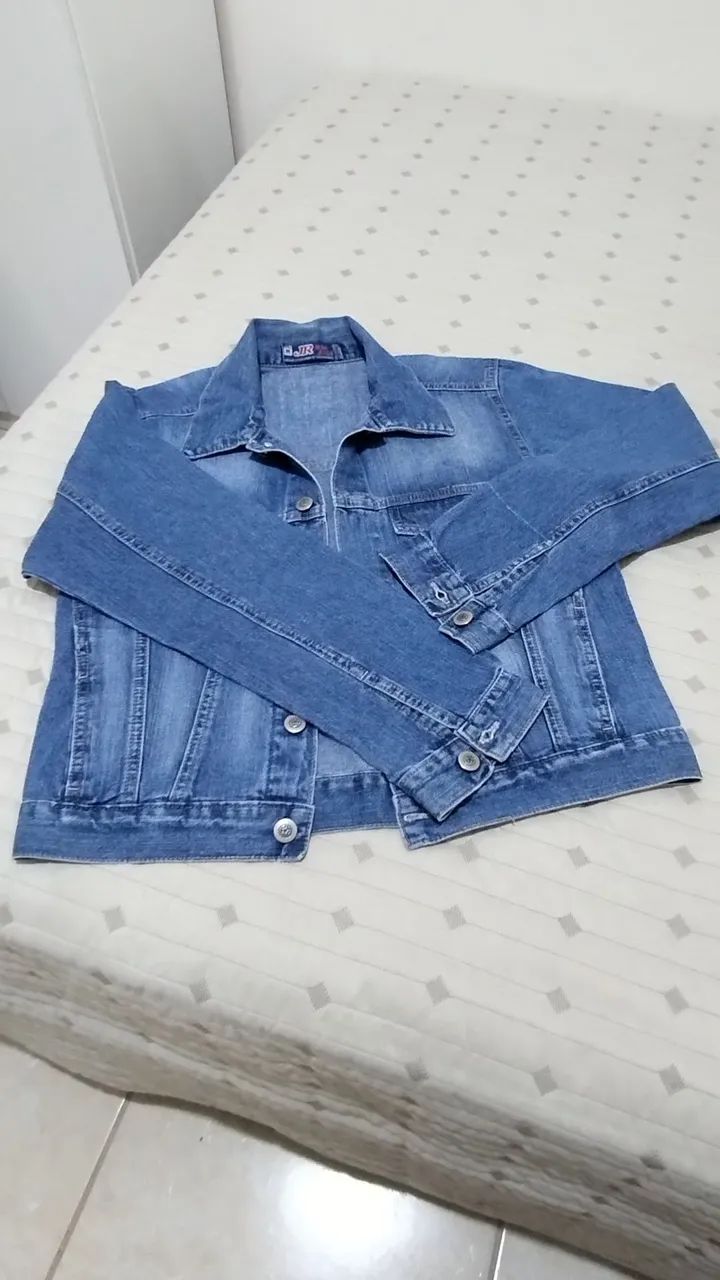 Jaqueta jeans feminina  - Foto 5