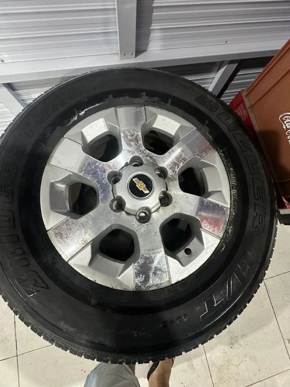 Conjunto completo de pneus e rodas da S10 - Foto 2