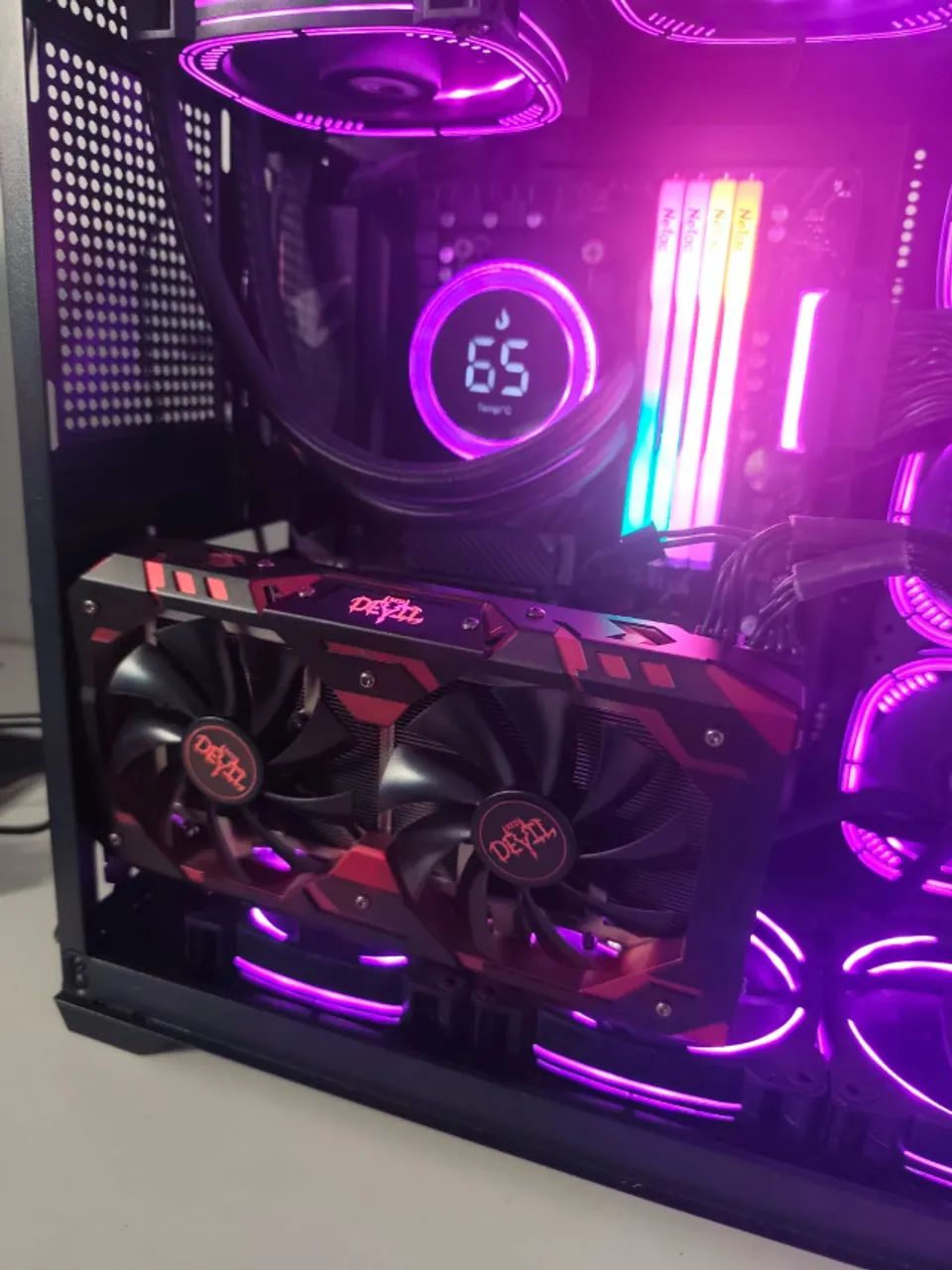 Placa de video Rx 580 8gb Devil 