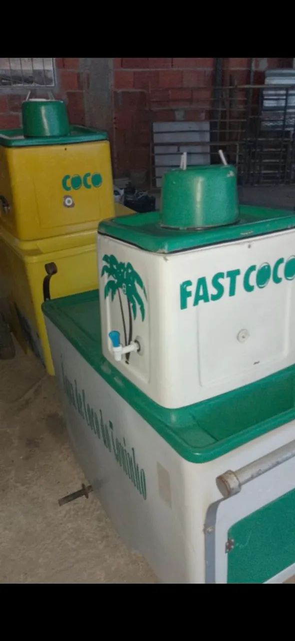 Carrinho de coco