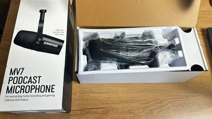 Microfone Profissional Shure MV7 para Youtube, Insta, Tiktok e Lives ORIGINAL - Foto 3