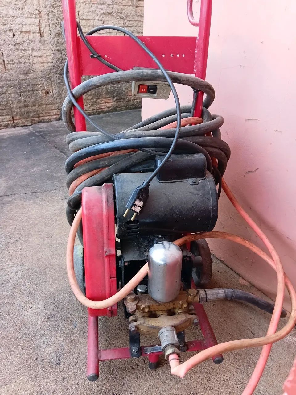 Lavadora De Alta Pressão Profissional 1cv 320 Psi Lr-14 Zm 220v 60 Hz.