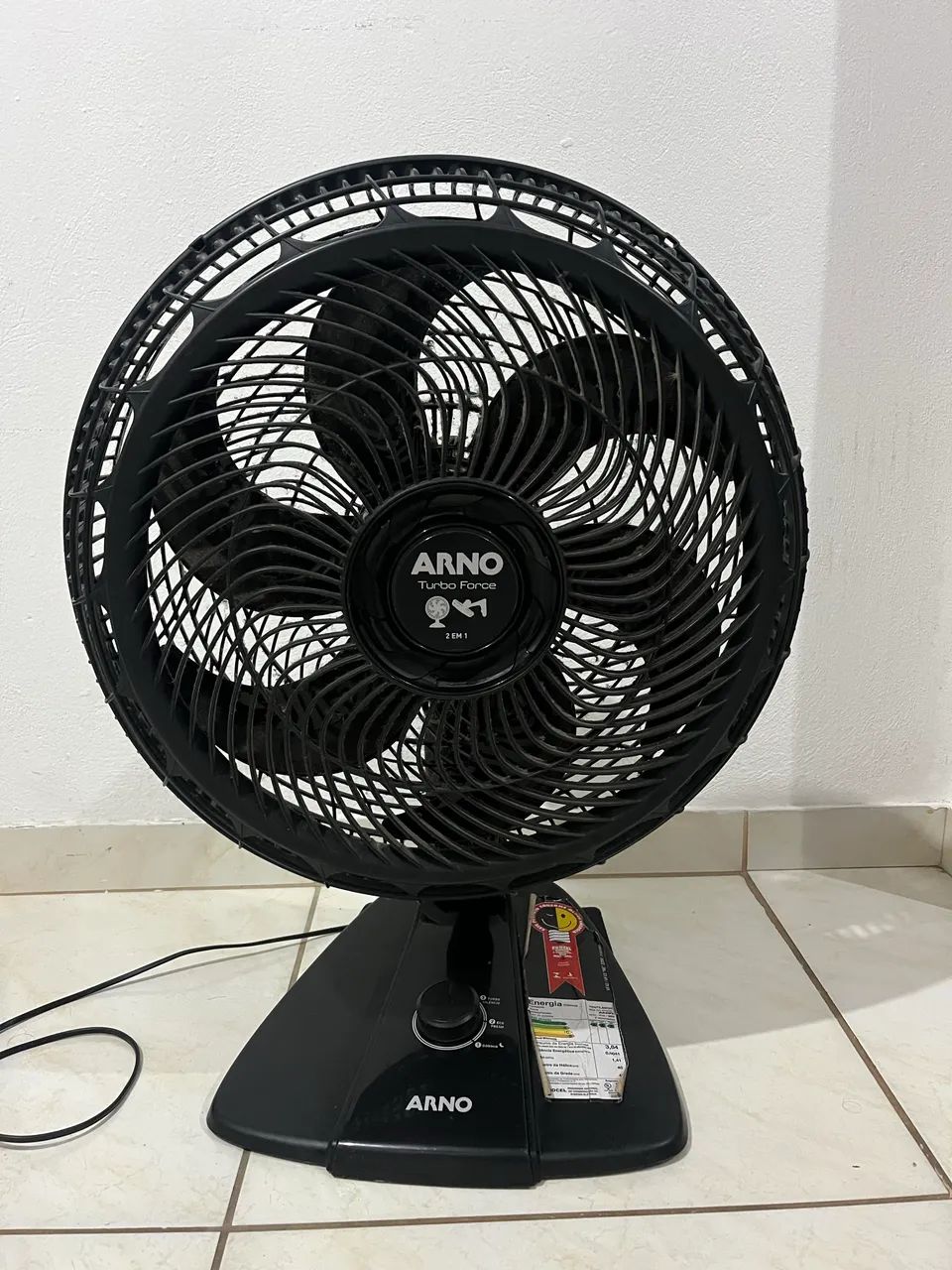 Ventilador preto - Foto 2