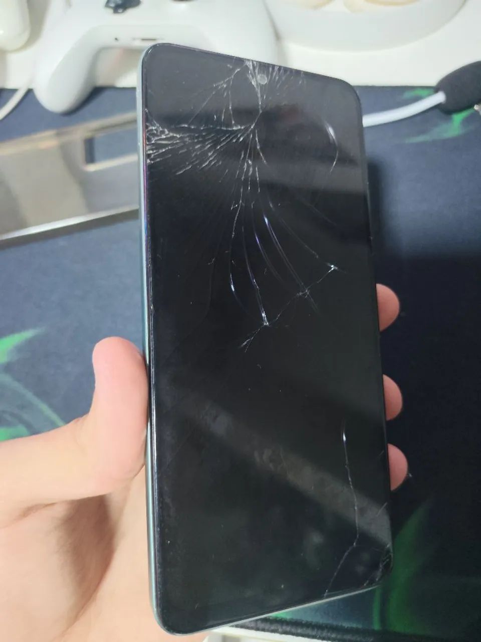 Redmi Note 12 tela trincada - Foto 2