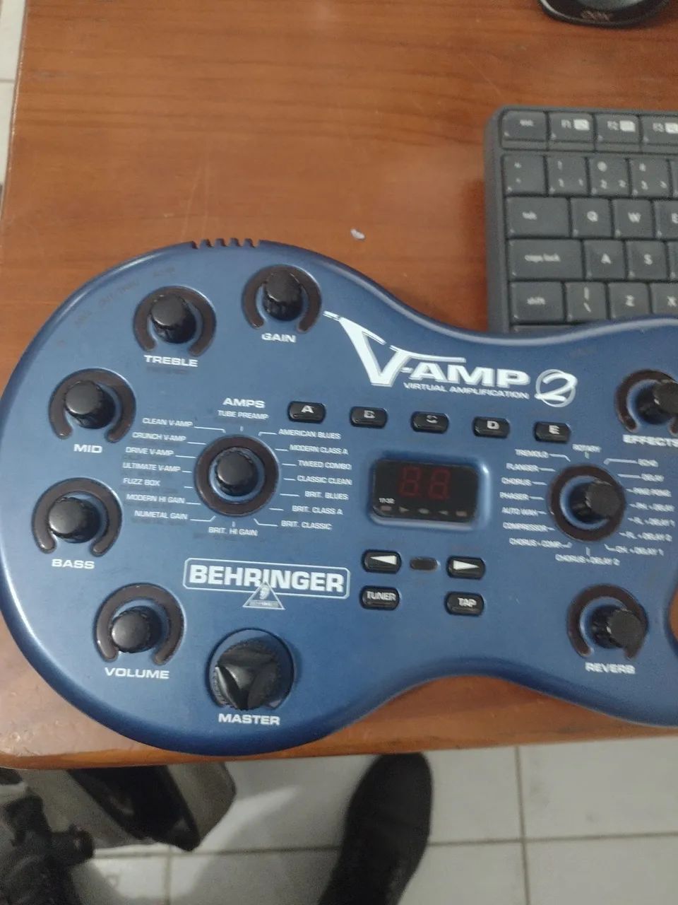 Pedaleira Vamp2 troca