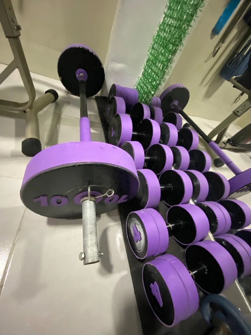 Kit de Equipamentos Musculação 
