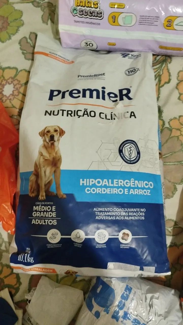 Ração Premier Clínica Hipoalergênica 10kg Nova Lacrada - R$220