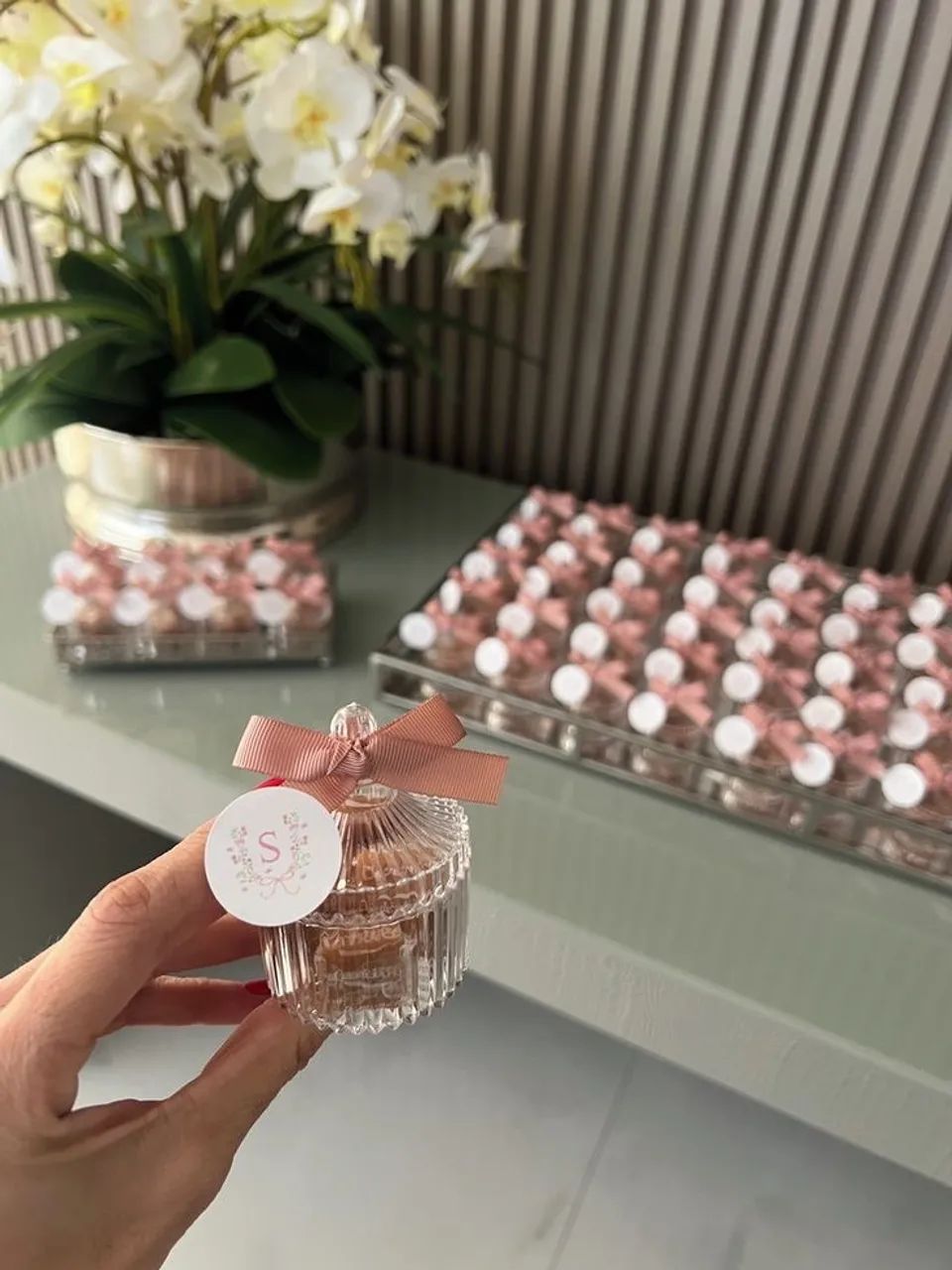 Lembrancinhas Mini bomboniere com doce caramelo para festas - Foto 2