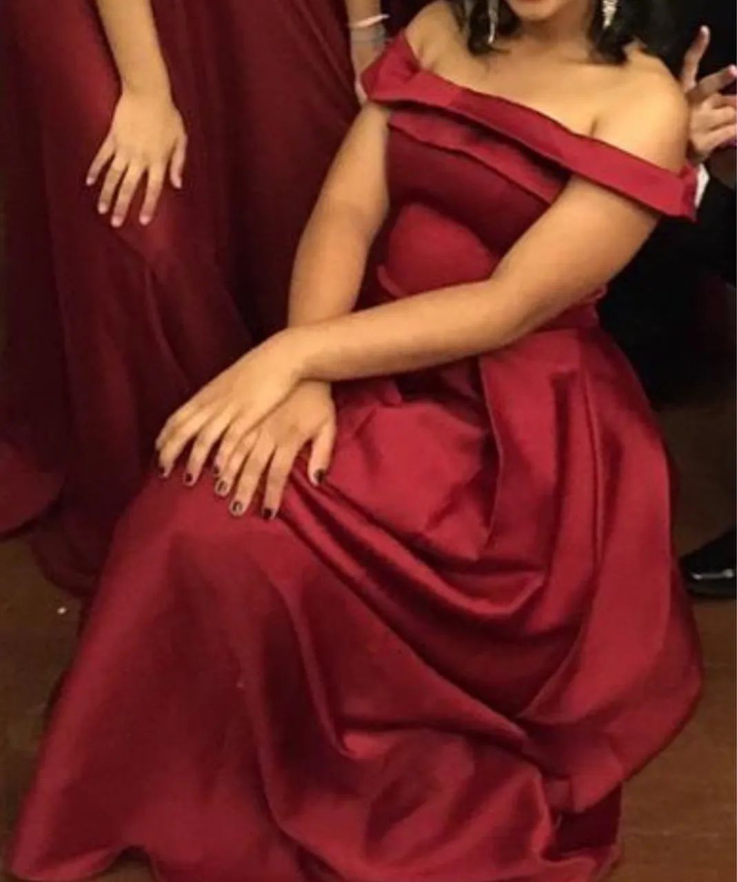 vestido marsala 