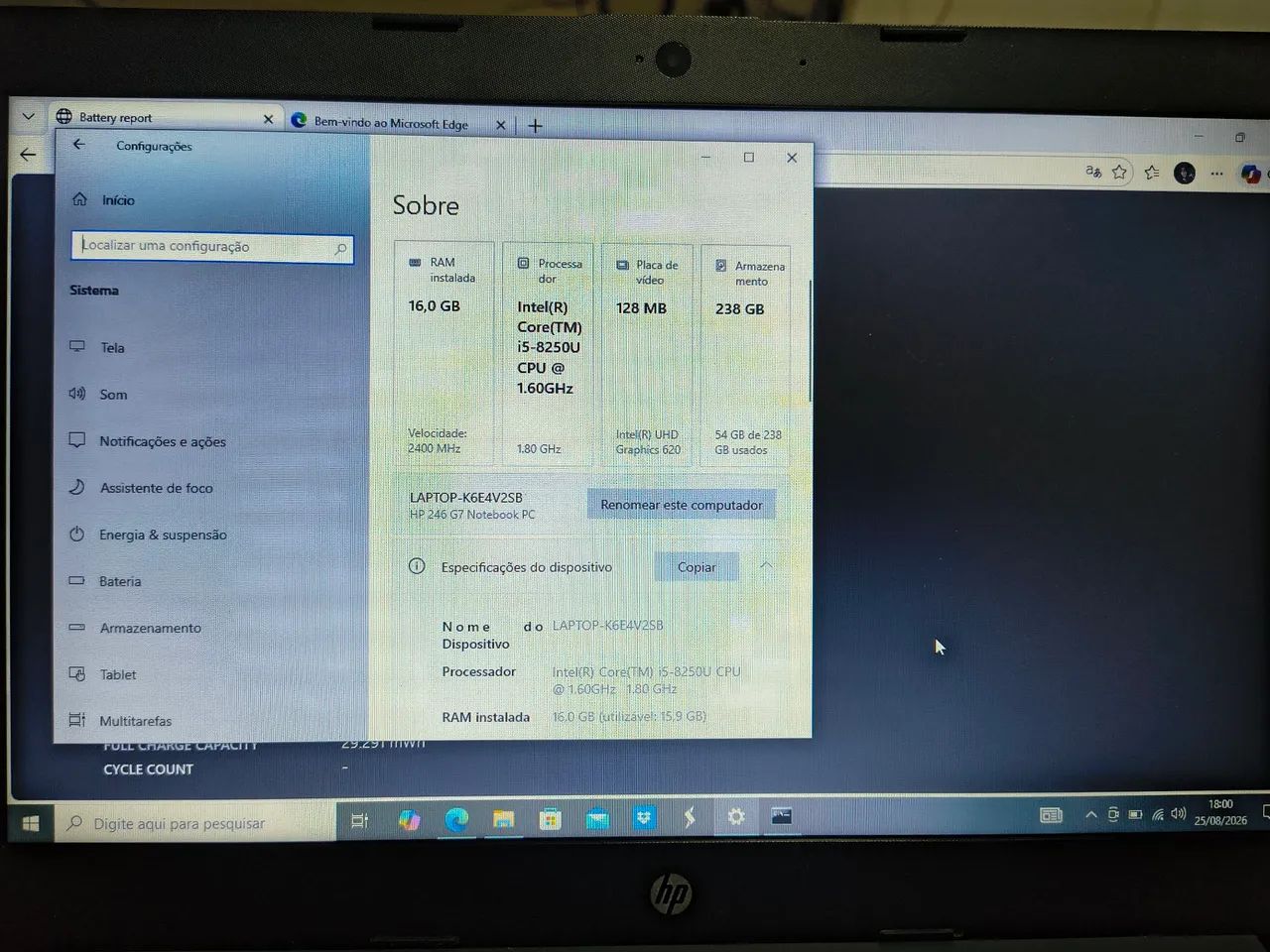 Notebook Hp i5 - Oportunidade! - Foto 3