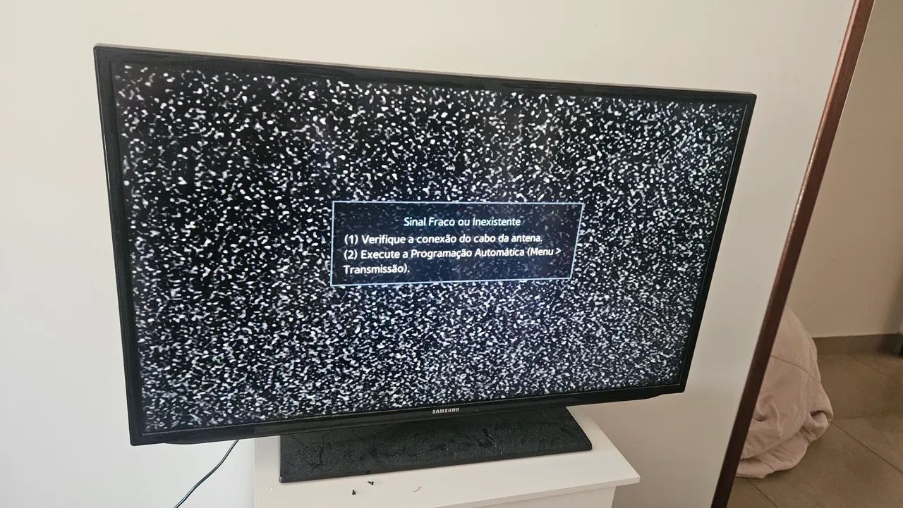 Tv Sansung Smart com linha verde funcionando