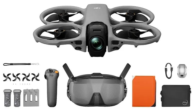 DRONE DJI AVATA 360 COMBO FLY MORE MOTION E GOOGLES N3 - Foto 3