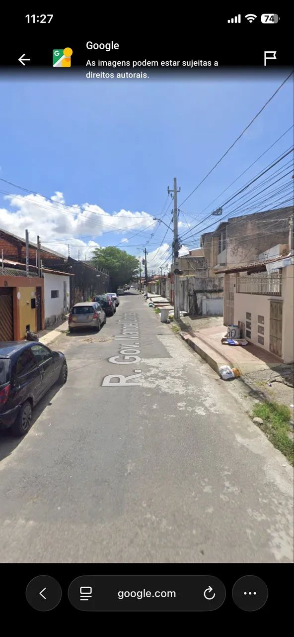 VENDO TERRENO COM CASA CONSTRUÍDA 