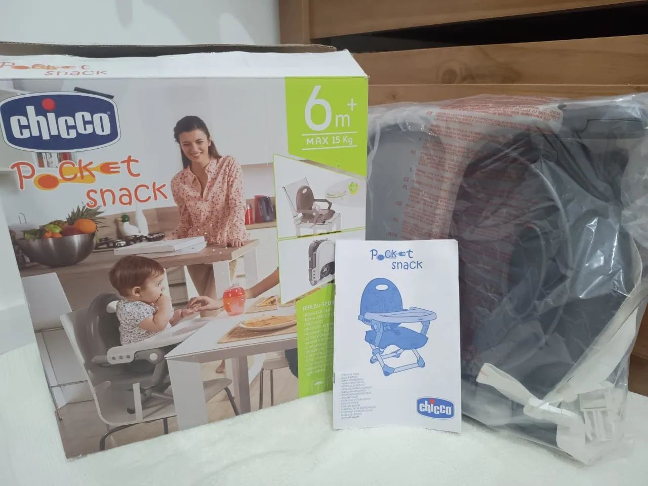 Cadeirinha de alimentação Portátil Chicco  - Foto 6