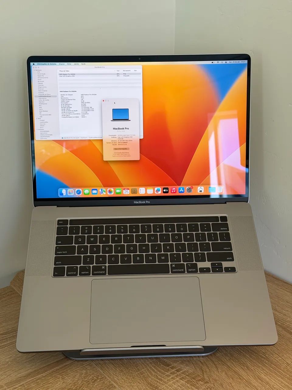 MacBook Pro 16 i7 32GB 1TB Radeon Pro 5500M 8GB - Notebooks