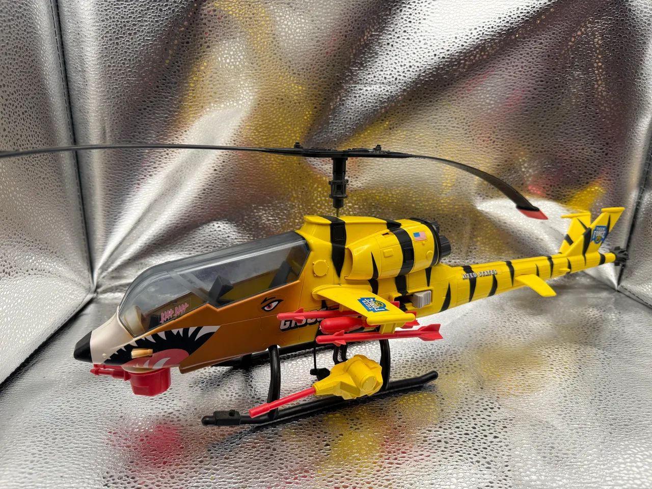Gi Joe Tiger Force Tiger Fly Helicopter comandos em ação 