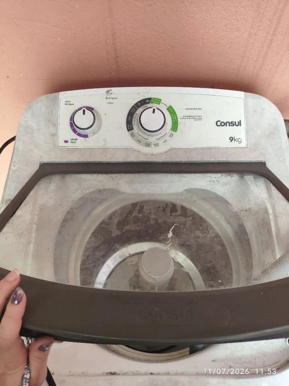 Maquina com defeito