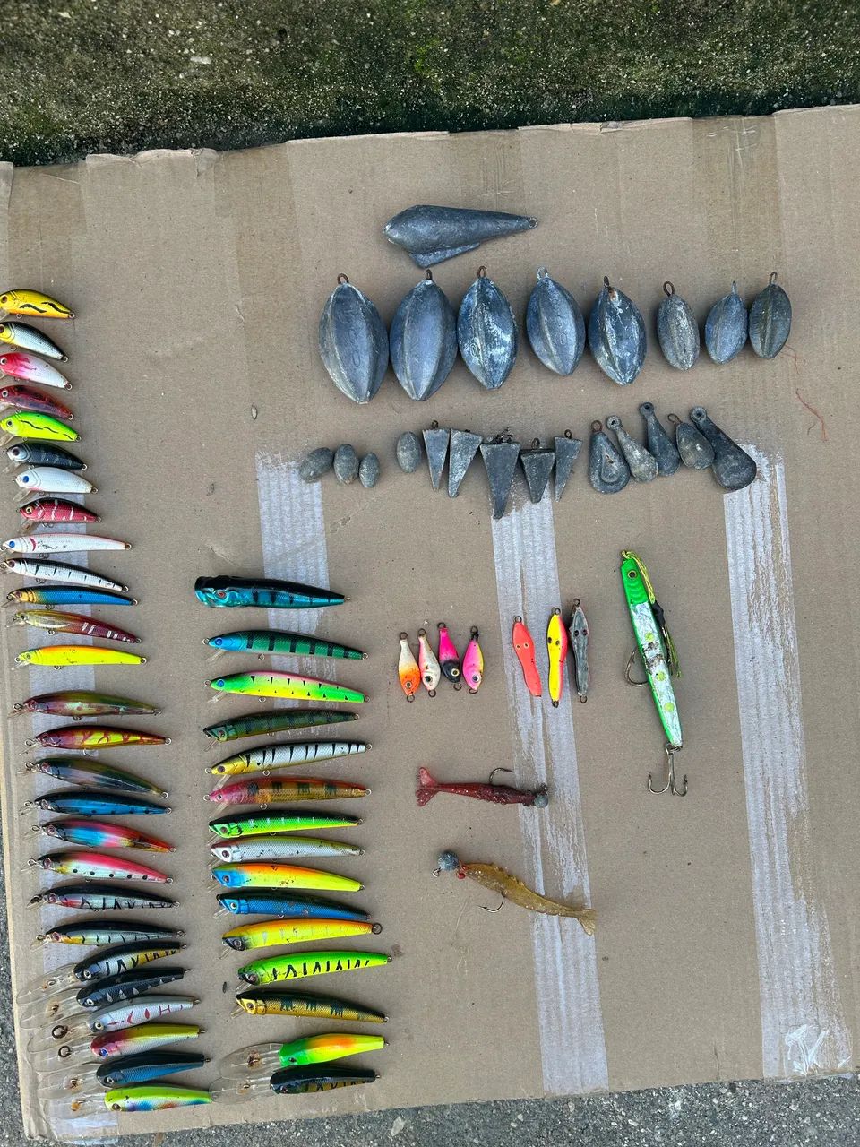 Equipamentos de pesca vendo separado também 