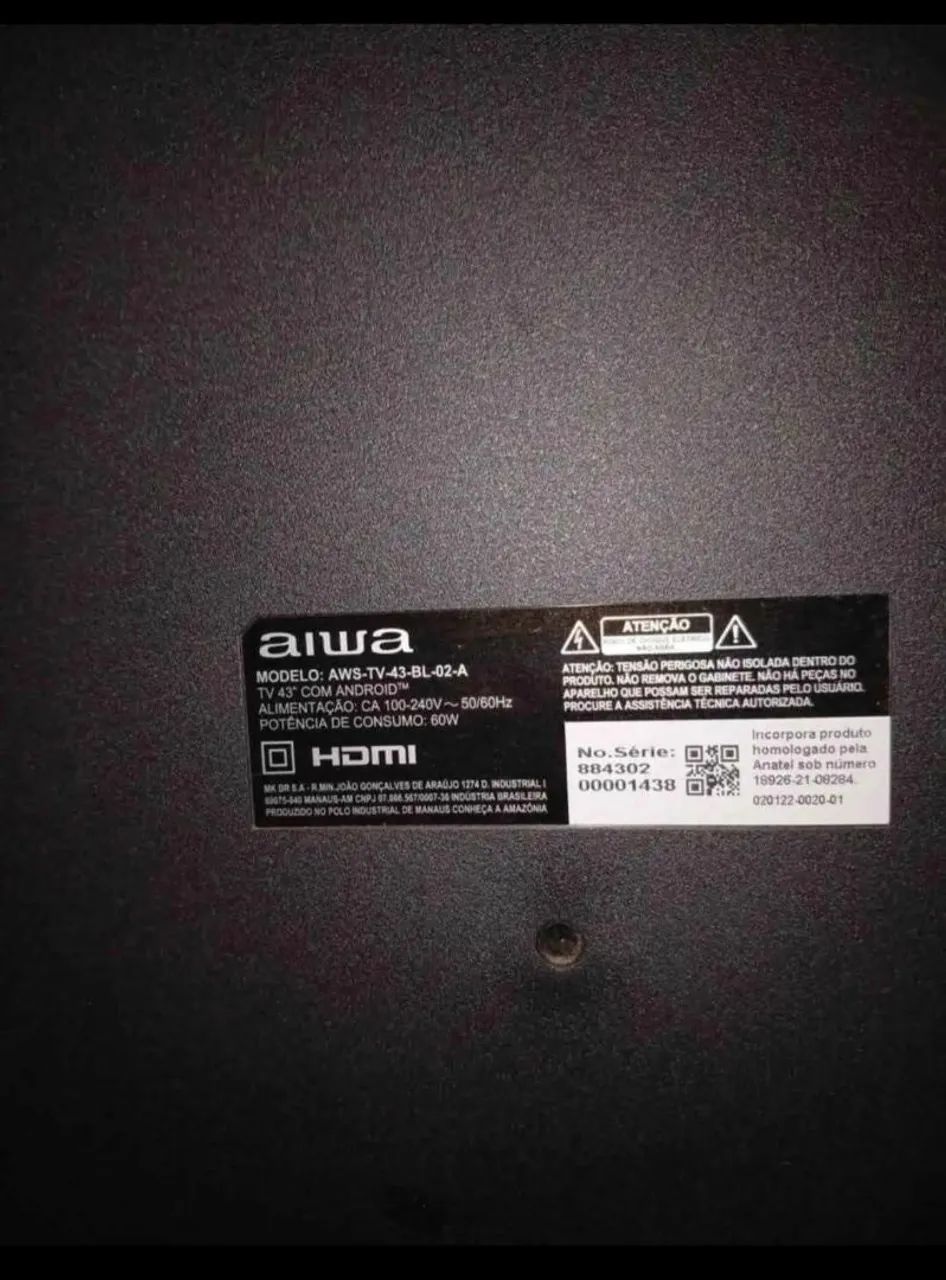 Vendo TV 43 POLEGADAS- COM DEFEITO - Foto 2