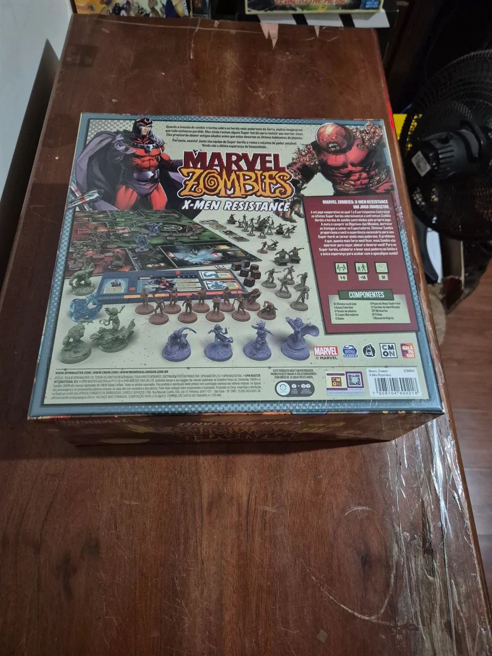 Zombicide Marvel X-Men Resistance (Lacrado) Boardgame - Jogo de