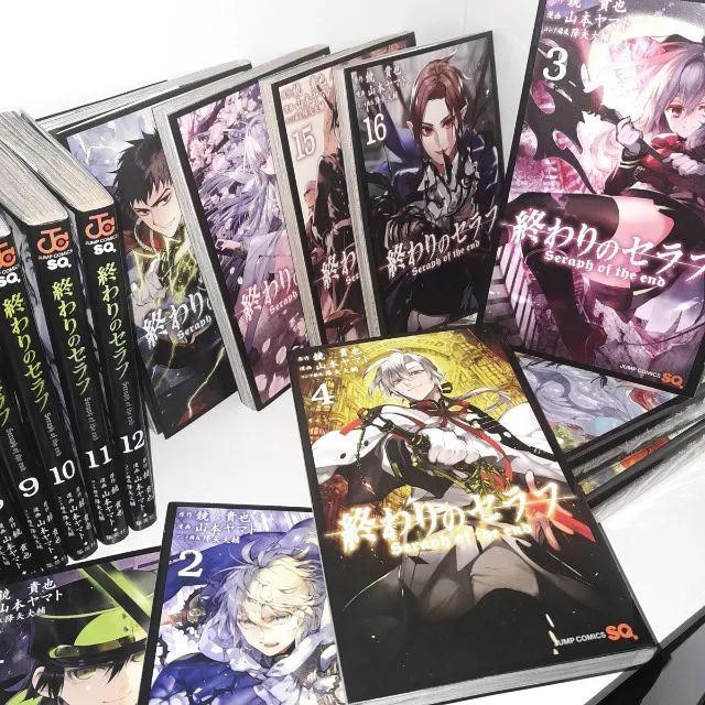 Coleção Mangás Owari no Seraph 1-20 em Japonês - Livros e revistas