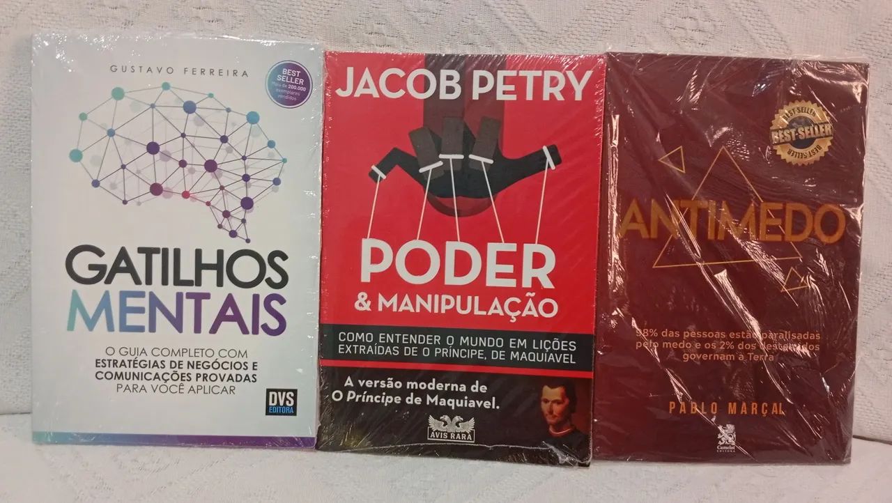 Antimedo Gatilhos mentais Poder e manipulação