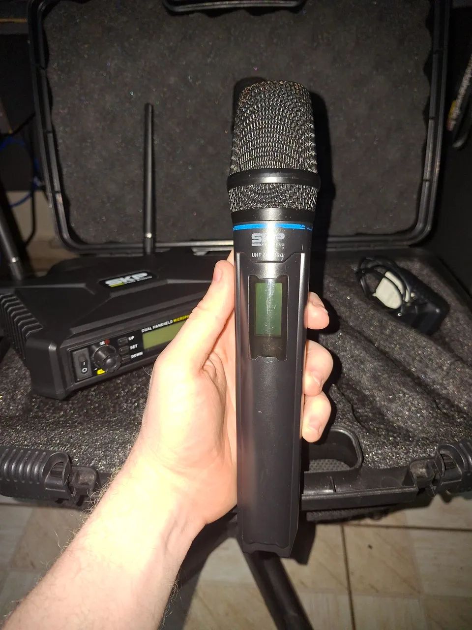 MICROFONE SEM FIO SKP 600 PRO - Foto 4