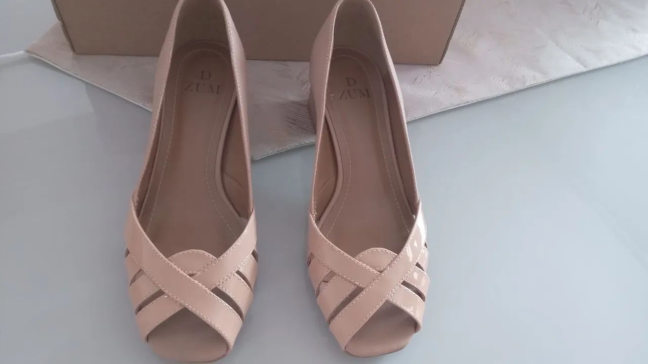 Sandália D Zum Linda Bege  - Foto 2