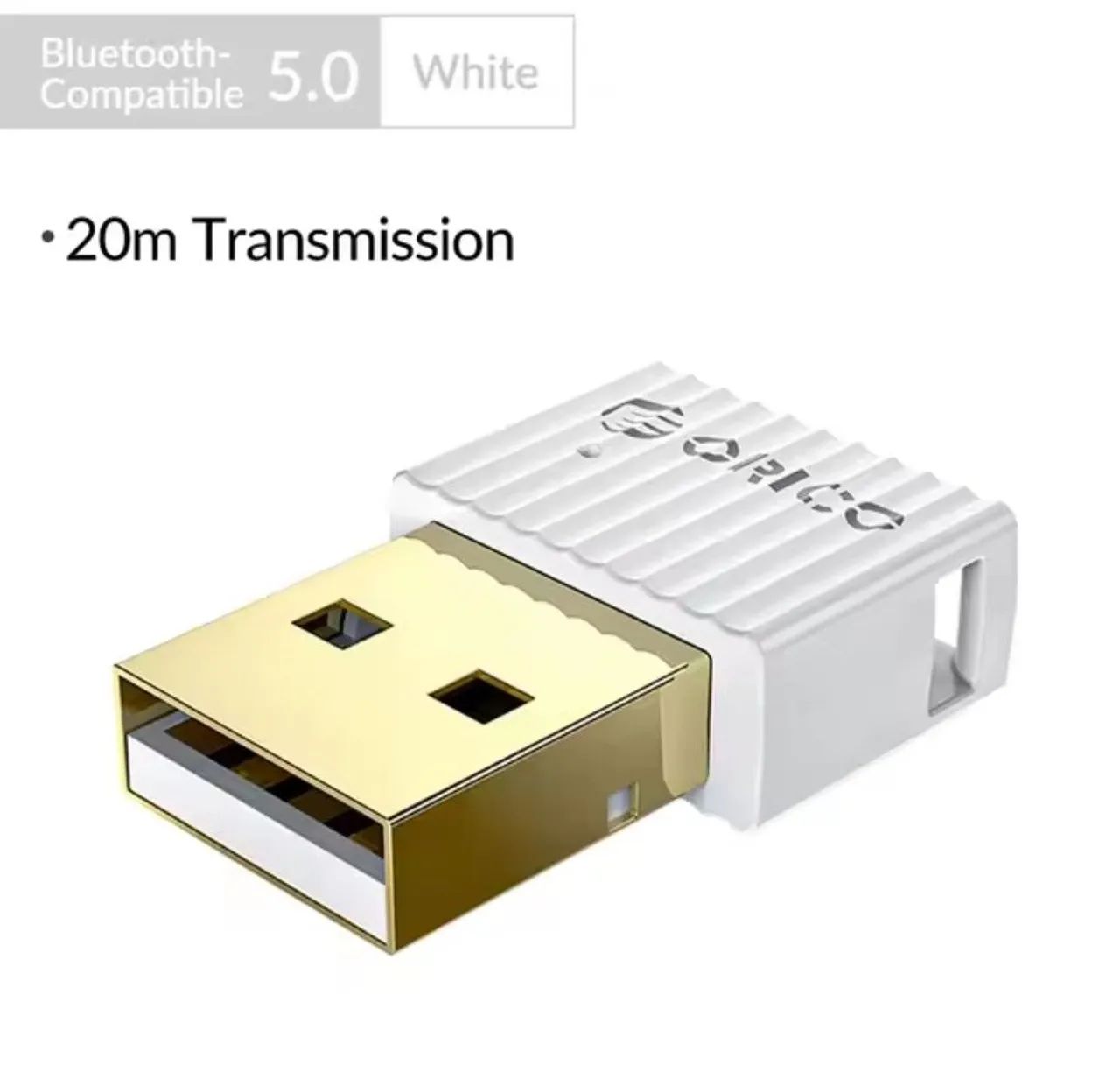 Adaptador USB Bluetooth 5.0 Orico Windows - USB Bluetooth Adapter - Foto 2