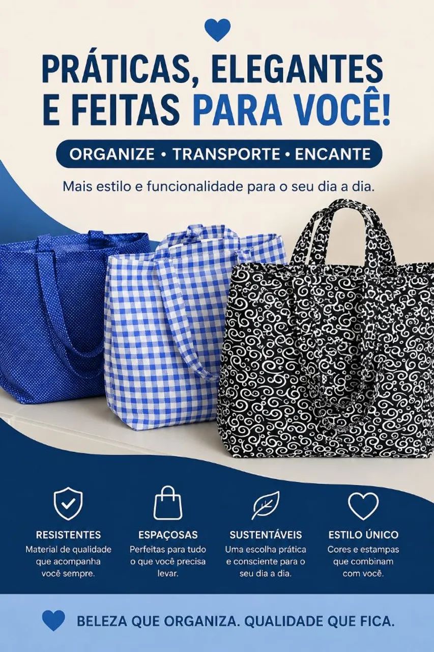Bolsa, ecobag,  resistente,  espaçosa