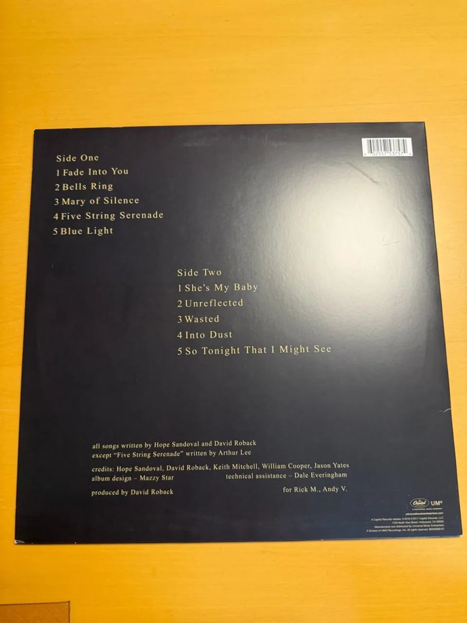 VINIL MAZZY STAR - SO TONIGHT THAT I MIGHT SEE  - Foto 4