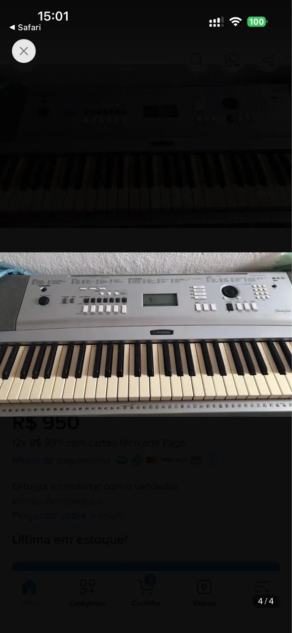 Yamaha dgx-250