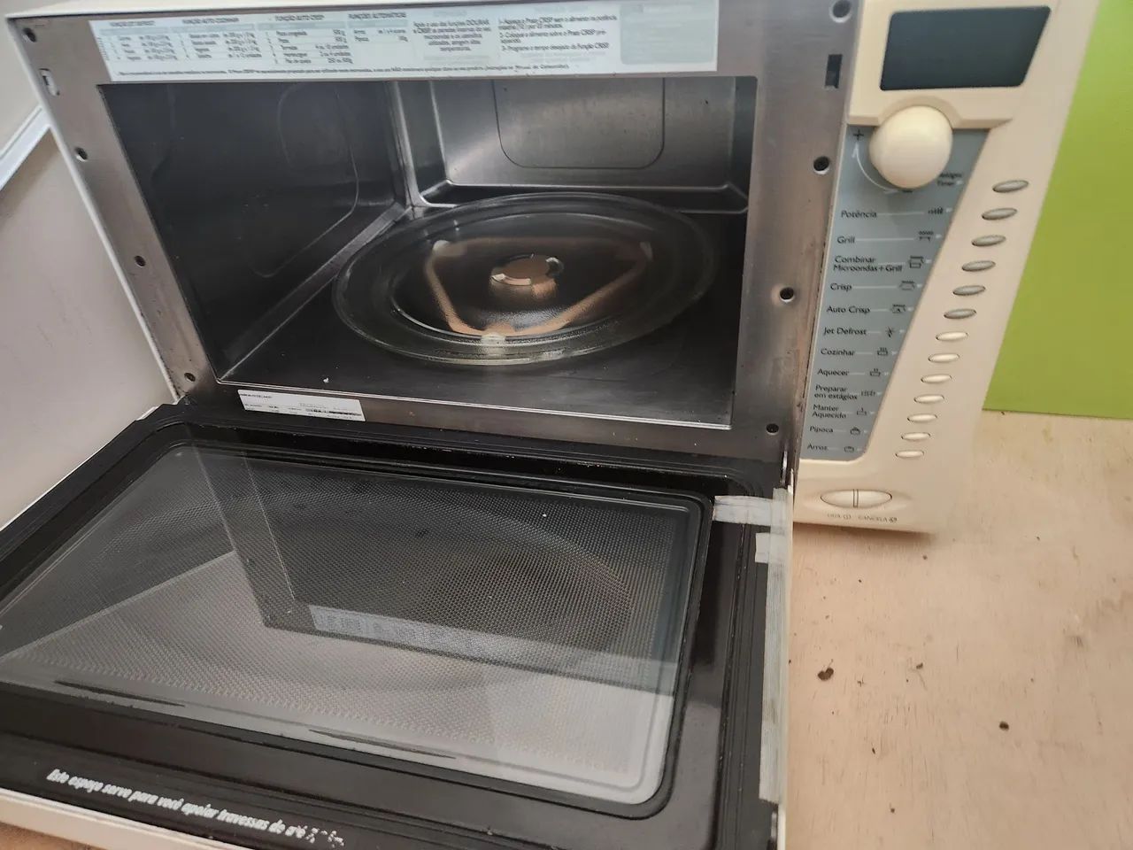 microondas brastemp branco 38 litros - Foto 3