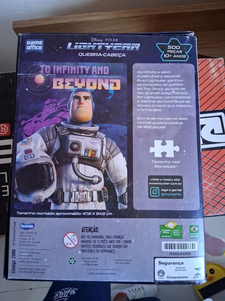 Disney Pixar Lightyear  quebra-cabeça 500 peças  - Foto 2