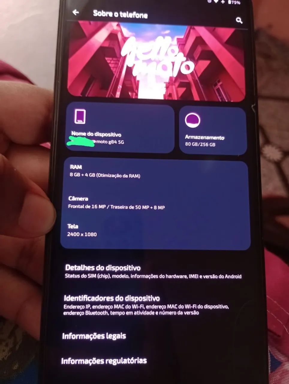 Celular moto G 84  - Foto 2