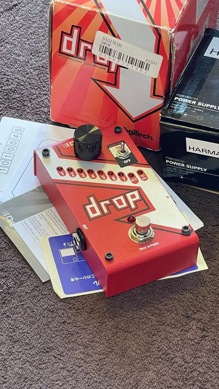 DigiTech Drop Polyphonic Pitch Shifter Drop Tune - Foto 5