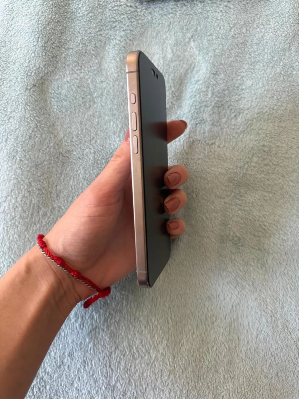iPhone 15 Pro Max - Natural Titanium - 256GB  / bateria 84% - Foto 3