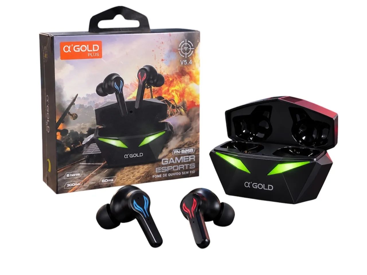 Fone Bluetooth Gamer B25B