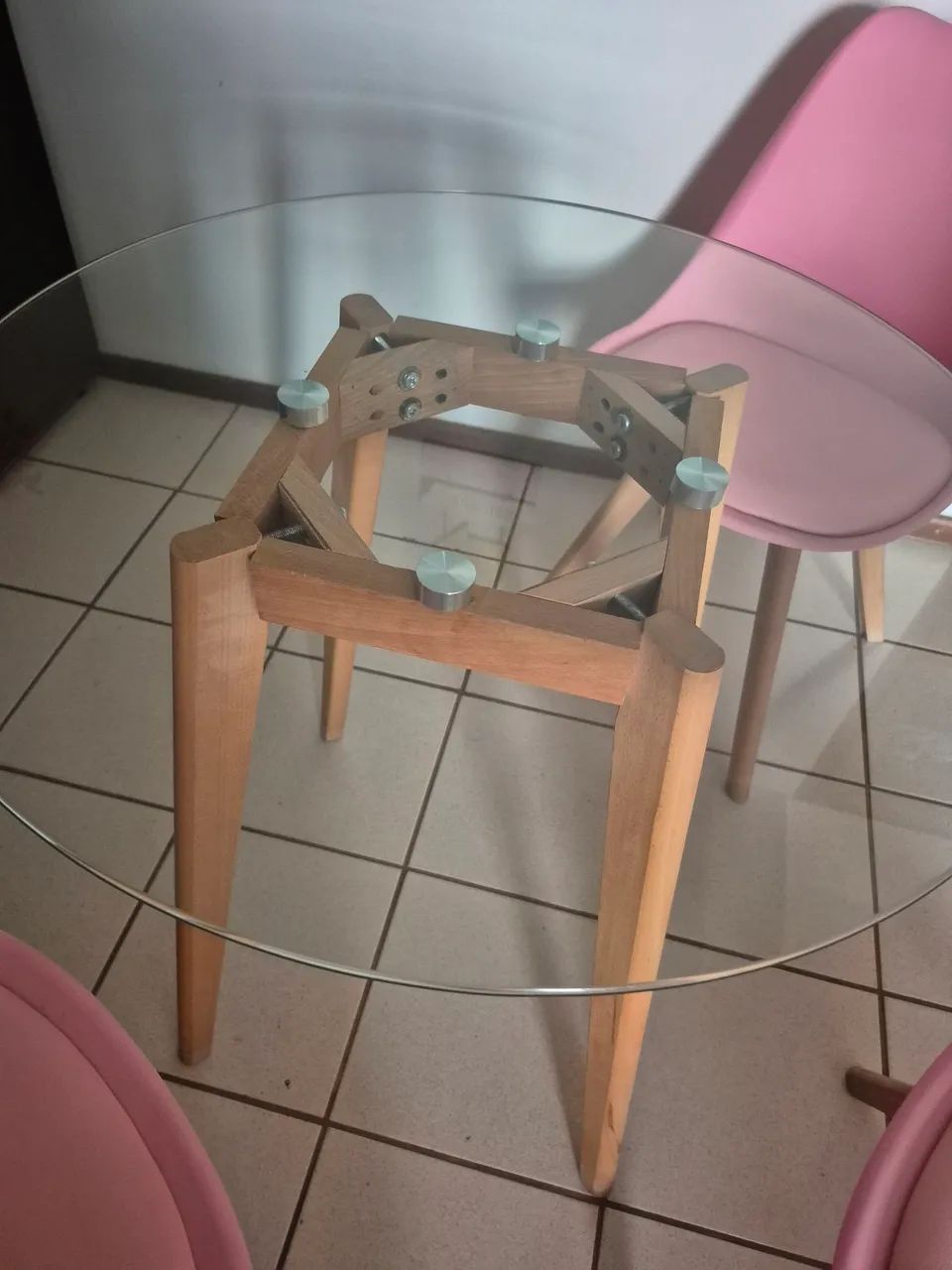 Mesa de Jantar com 3 Cadeiras 