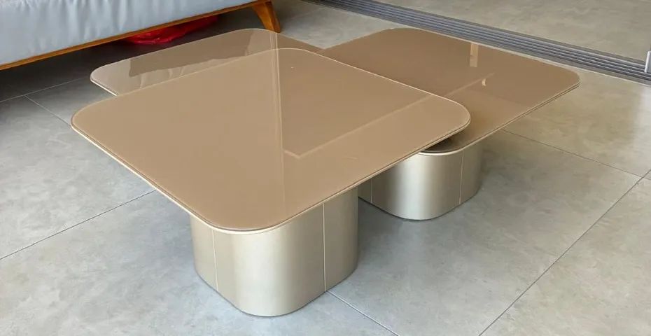 Conjunto de 3 mesas de centro