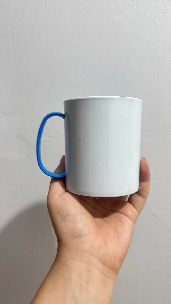 CANECA POLÍMERO AZUL 